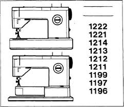 Pfaff Service Manual1196,1197,1199,1211,1212,1213,1214,1221,1222